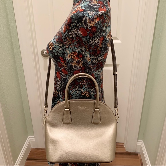 Kate spade large dome Sylvia satchel crossbody bag - Picture 2 of 5
